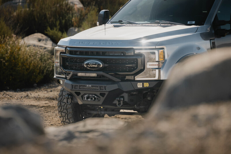 Ford Super Duty F-250 Front Bumper - DV8 Offroad - Spec Series - Black - `17-`22